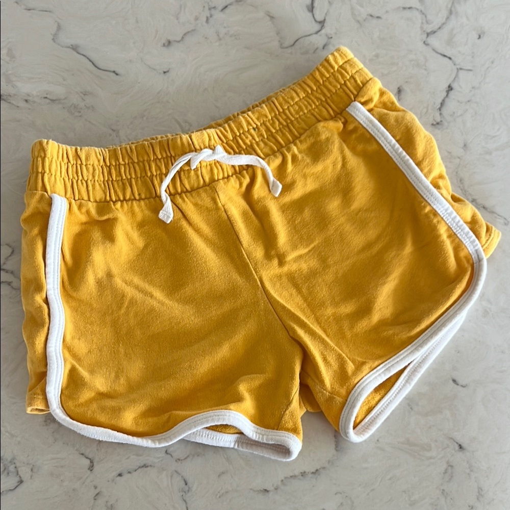 Gap Shorts, Yellow with White Trim, Size 12